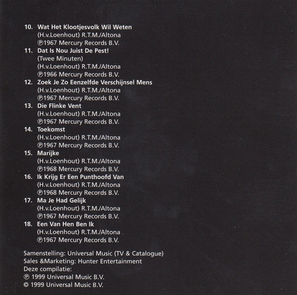 Armand : Ben Ik Te Min (CD, Comp)