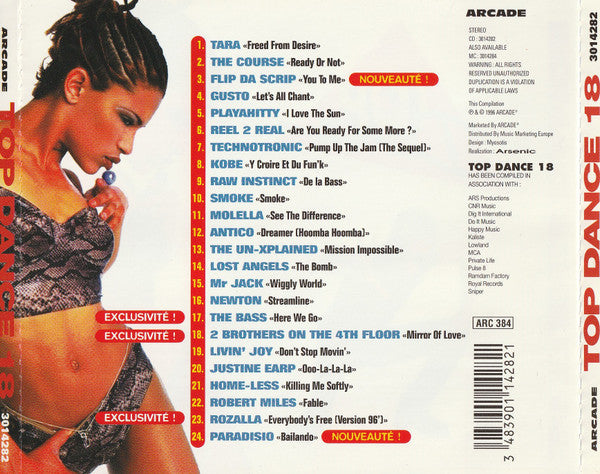 Various : Top Dance 18 (CD, Comp)