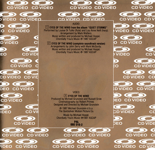 Michael Hoppé - Michael Grunstein - Russell Srole : Eyes Of The Wind (CDV, 5", Promo, PAL)