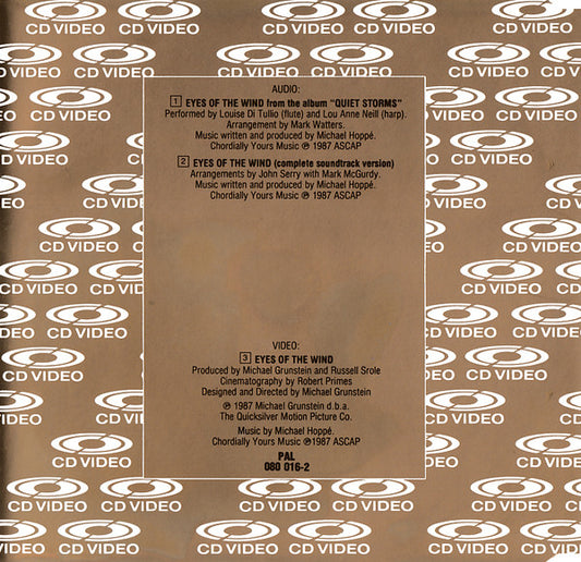 Michael Hoppé - Michael Grunstein - Russell Srole : Eyes Of The Wind (CDV, 5", Promo, PAL)