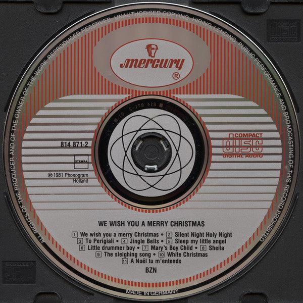 BZN : We Wish You A Merry Christmas (CD, Album, RE)