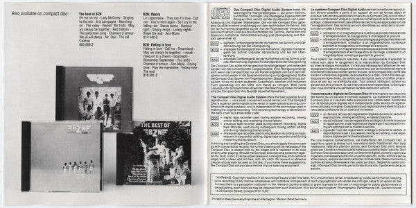 BZN : We Wish You A Merry Christmas (CD, Album, RE)