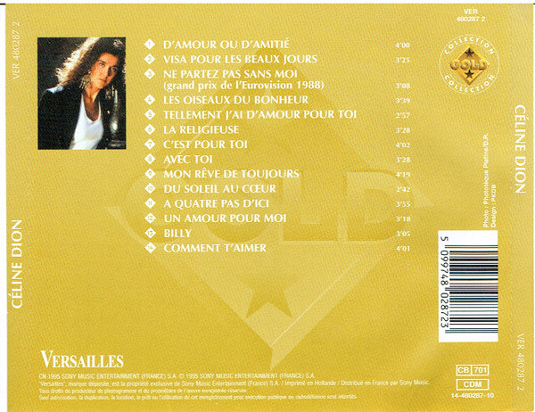 Céline Dion : Gold: Vol.1  (CD, Comp)