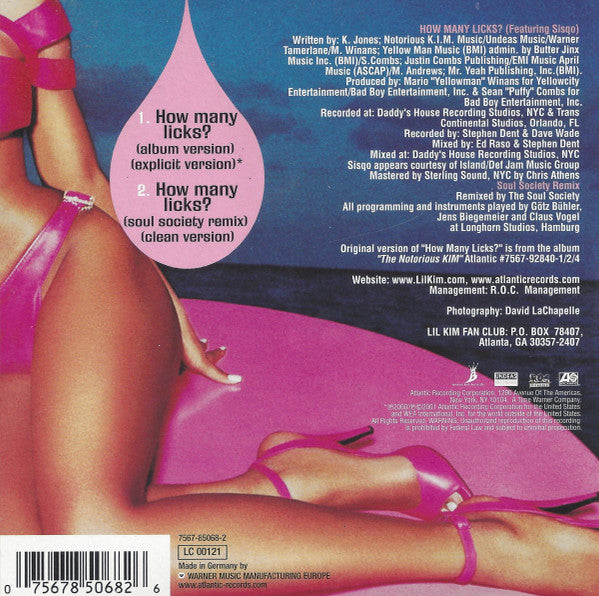 Lil' Kim : How Many Licks? (CD, Single)
