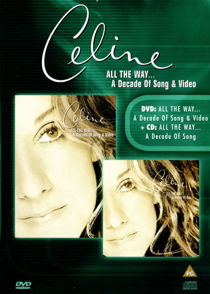 Celine Dion* : All The Way... A Decade Of Song (CD, Comp, RE + DVD-V, PAL)