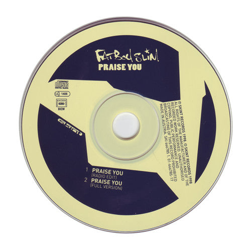 Fatboy Slim : Praise You (CD, Single)