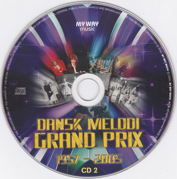 Various : Dansk Melodi Grand Prix 1957 - 2005 (2xCD, Comp)