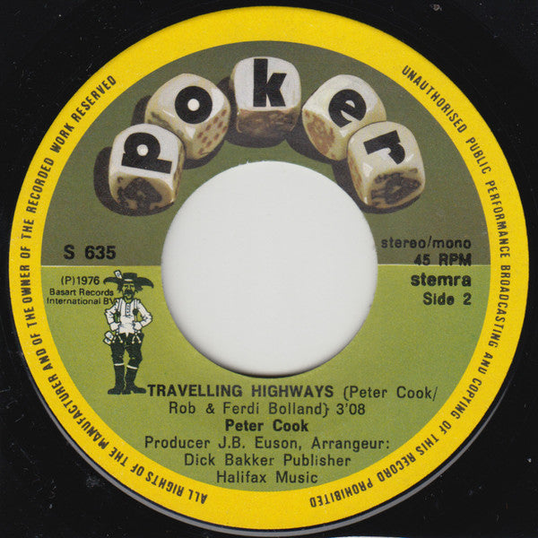 Peter Kok : Chilean Girl (7", Single)