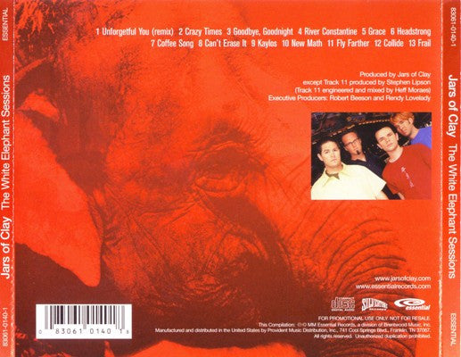 Jars Of Clay : The White Elephant Sessions (CD, Album, Promo)