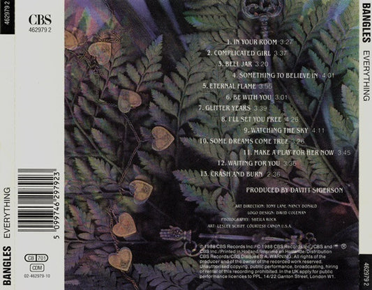 Bangles : Everything (CD, Album, RE)