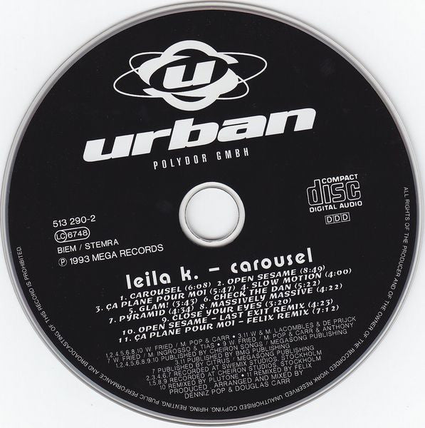 Leila K : Carousel (CD, Album)