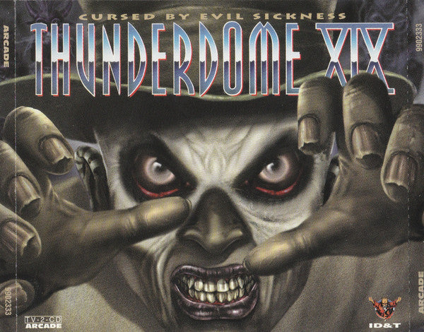 Various : Thunderdome XIX (Cursed By Evil Sickness) (2xCD, Comp)