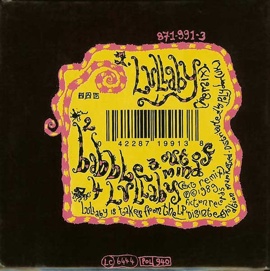 The Cure : Lullaby (CD, Mini, Single, Gat)