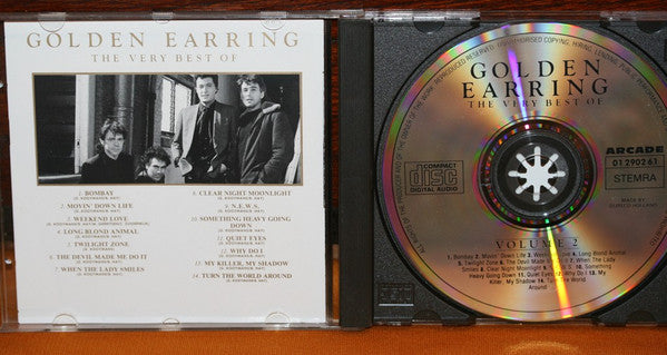 Golden Earring : The Very Best Of 1976 - 1989 Volume 2 (CD, Comp)