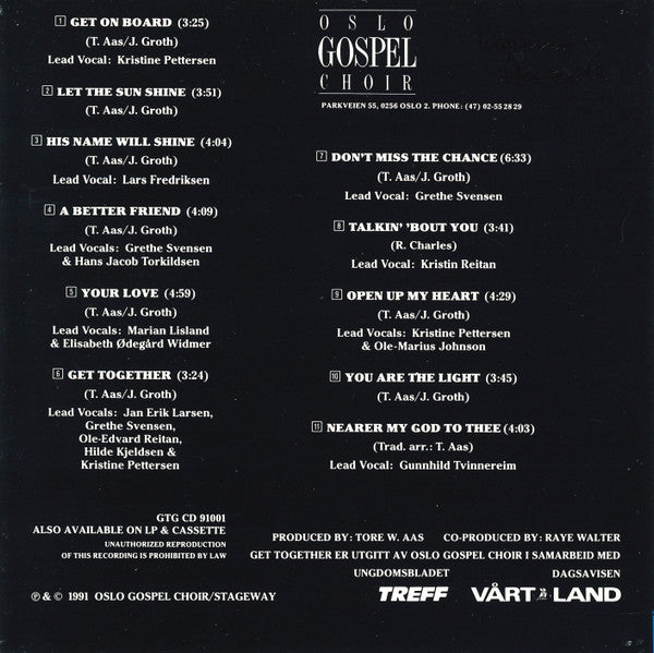 Oslo Gospel Choir : Get Together (CD, Album)
