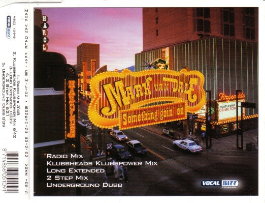 Mark van Dale : Something Goin' On (CD, Maxi)