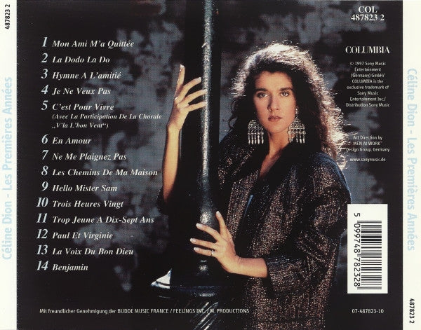 Céline Dion : Les Premières Années (The Very Best Of The Early Years) (CD, Comp)
