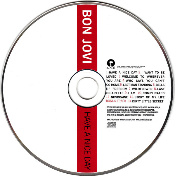 Bon Jovi : Have A Nice Day (CD, Album + DVD-V, NTSC + Dlx, Ltd, Dig)
