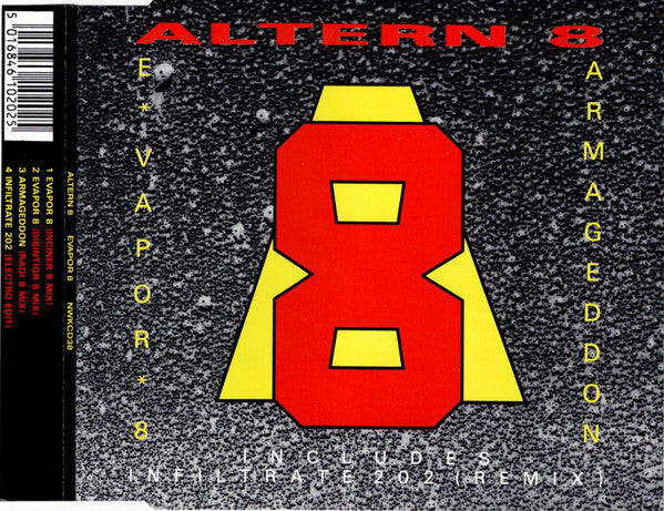 Altern 8 : Evapor 8 (CD, Single)