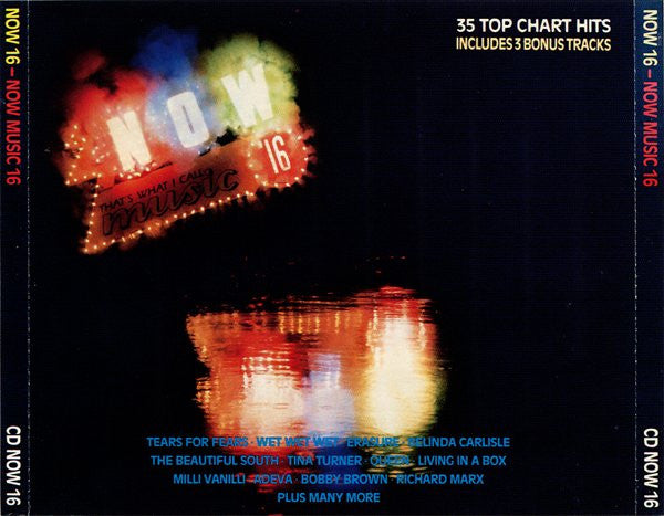 Various : Now That's What I Call Music 16 (2xCD, Comp)