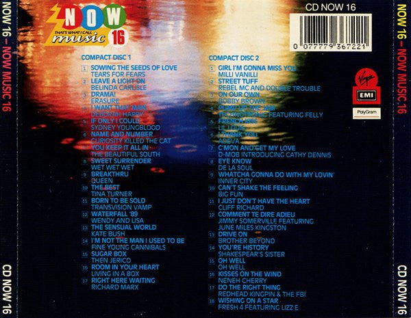 Various : Now That's What I Call Music 16 (2xCD, Comp)