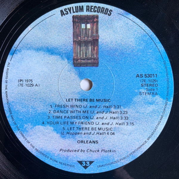 Orleans : Let There Be Music (LP, Album)