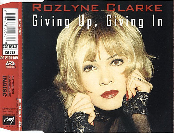 Rozlyne Clarke : Giving Up, Giving In (CD, Maxi)