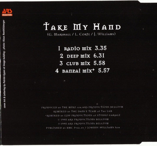 Rozlyne Clarke : Take My Hand (CD, Maxi)