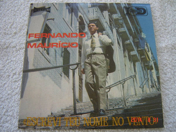 Fernando Maurício : Escrevi Teu Nome No Vento (7", EP)
