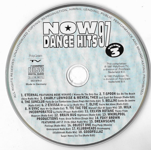 Various : Now Dance Hits '97 Volume 3 (2xCD, Comp)