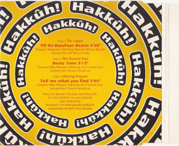 Various : Hakkûh! (CD, Promo)
