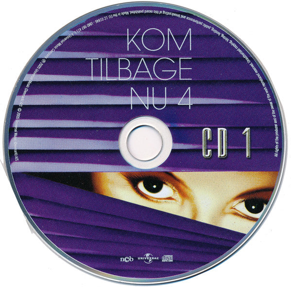 Various : Kom Tilbage Nu 4 - Alle Tiders Danske Hits (2xCD, Comp, RM)