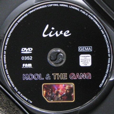 Kool & The Gang : Kool & The Gang Live (DVD-V, PAL)
