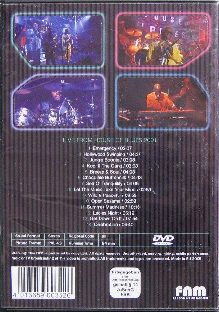 Kool & The Gang : Kool & The Gang Live (DVD-V, PAL)