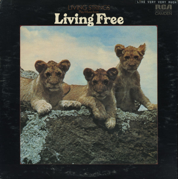 Living Strings : Living Strings Play Music From Living Free (LP)
