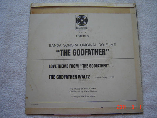 Nino Rota : The Godfather (7", Single)