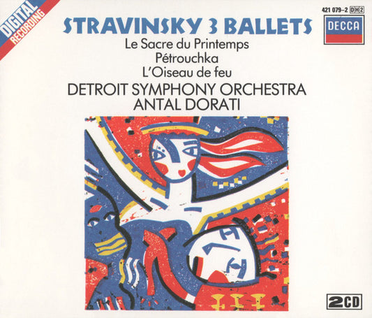 Antal Dorati, Igor Stravinsky : 3 Ballets (2xCD, Comp)