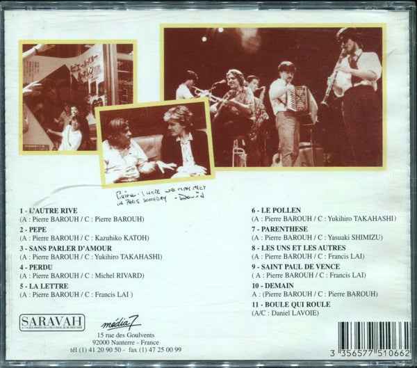 Pierre Barouh : Le Pollen (CD, Album, RE)