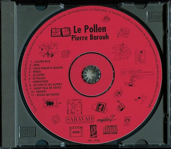 Pierre Barouh : Le Pollen (CD, Album, RE)