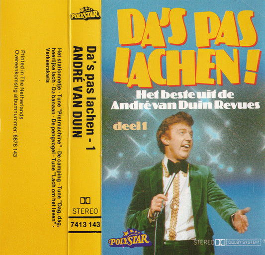 André van Duin : Da's Pas Lachen! (Het Beste Uit De André Van Duin Revues) (Deel 1) (Cass, Comp)
