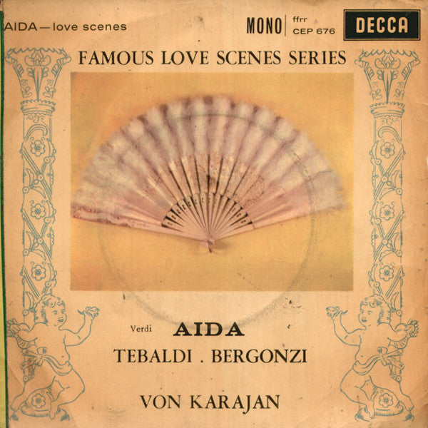 Wiener Singverein, Wiener Philharmoniker Conducted By Herbert von Karajan : Aida - Love Scenes (7", EP)