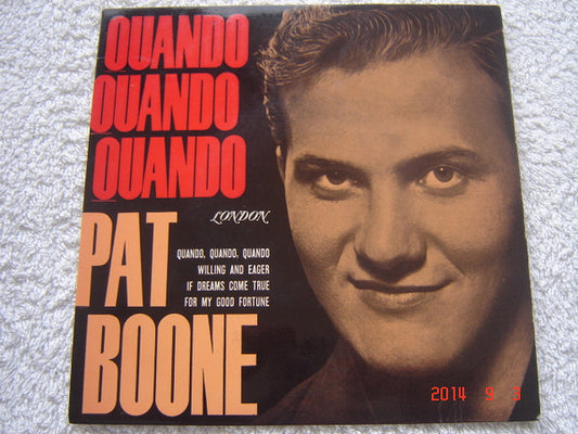Pat Boone : Quando Quando Quando (7", EP)