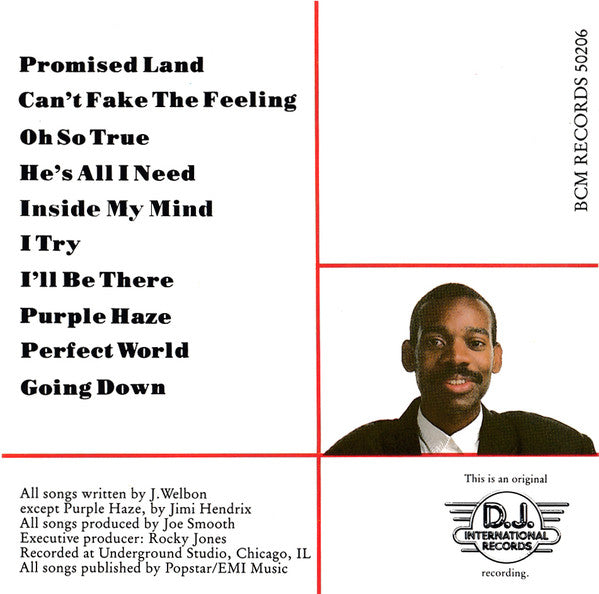 Joe Smooth : Promised Land (CD, Album)