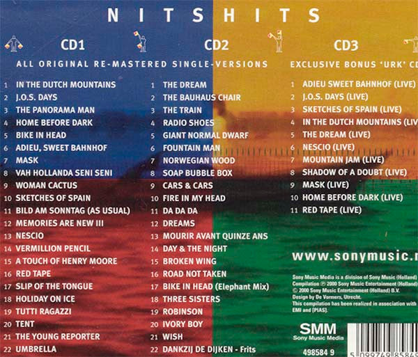 The Nits : Hits (3xCD, Comp, Sec)