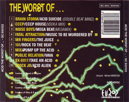 Various : Acid! The Worst Of... (CD, Comp)