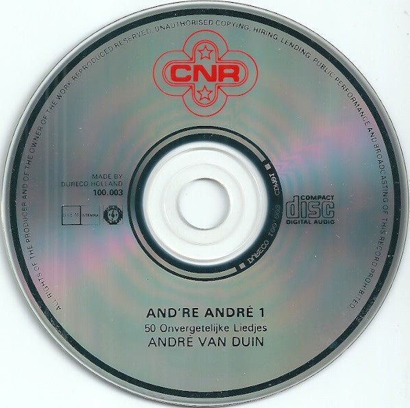 André van Duin : And're André Vol. 1 - 100 Onvergetelijke Liedjes (CD, Album, RE + CD, Album, RE + Box, Comp)