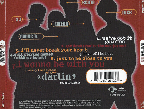 Backstreet Boys - Backstreet Boys (CD, Album) 0012414159823 – frank3x