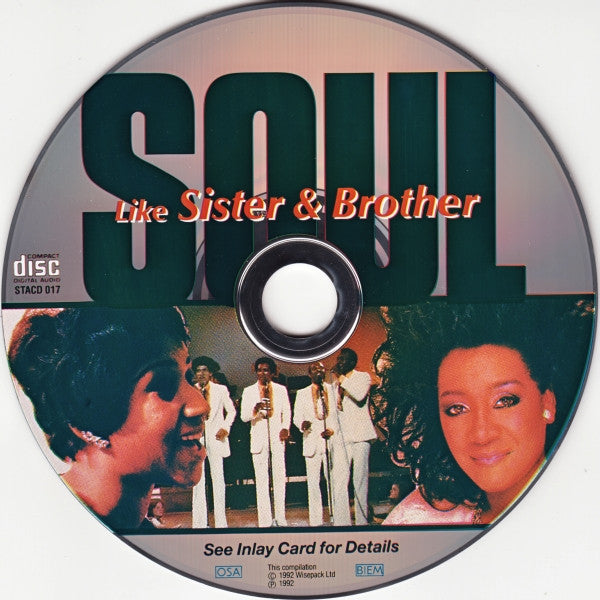 Various : Soul - Like Sister And Brother (CD, Comp)