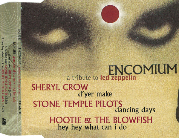 Various : Encomium (A Tribute To Led Zeppelin) (CD, Single, Promo)