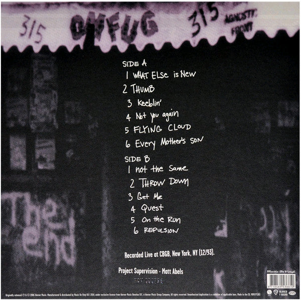 Dinosaur Jr. / J Mascis : J Mascis Live At CBGB's: The First Acoustic Show (LP, Album, Ltd, Num, RE, Sil)